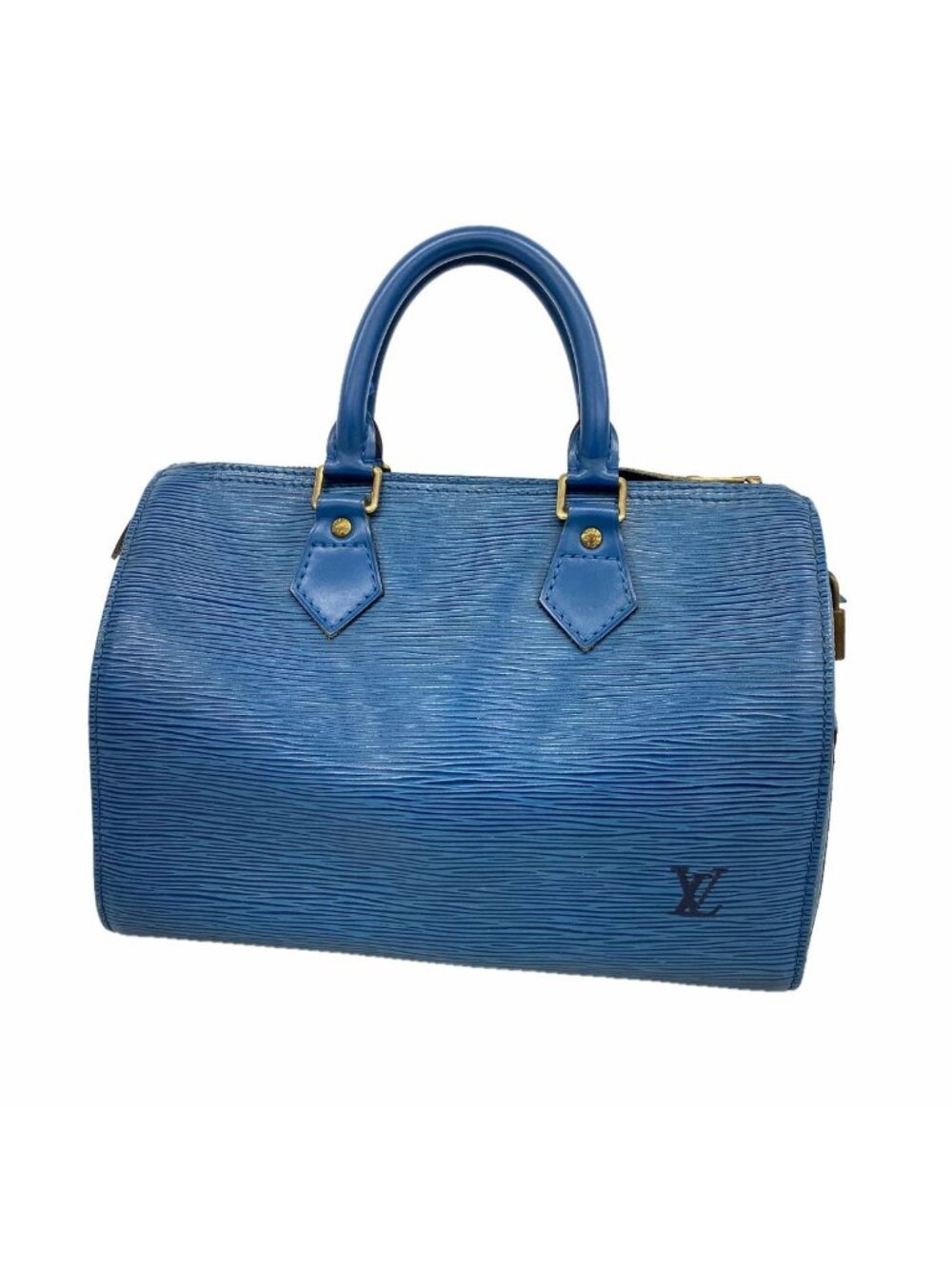 Louis Vuitton Handbag Epi Speedy 25 Toledo Blue